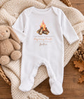 Personalised My Very First Bonfire Night Baby Rompersuit