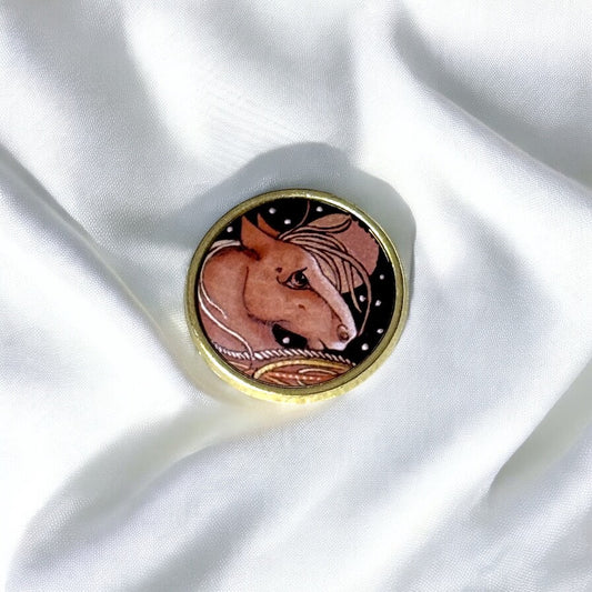 Wild Horse - Gold Pin