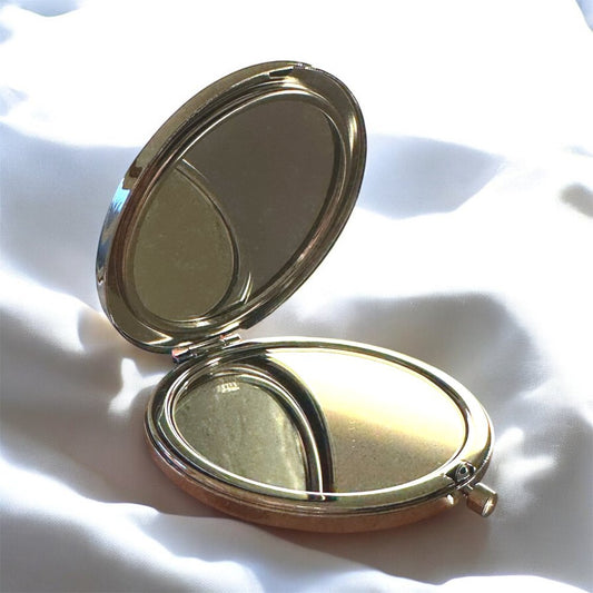NEW! Hare In The Moon compact mirror